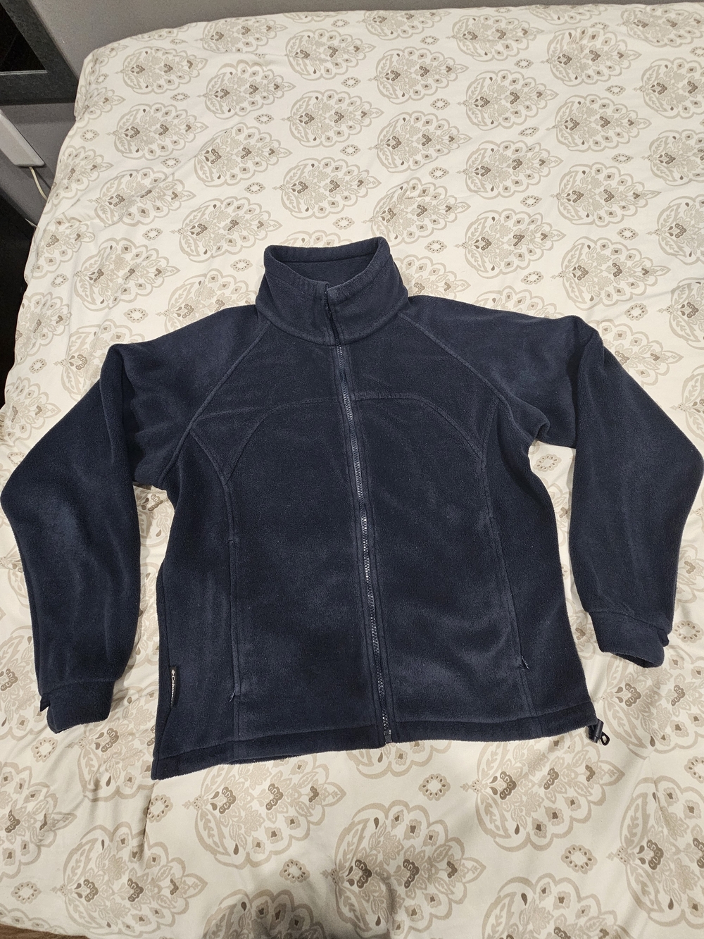 Columbia Navy Full-Zip Women’s Fleece Jacket